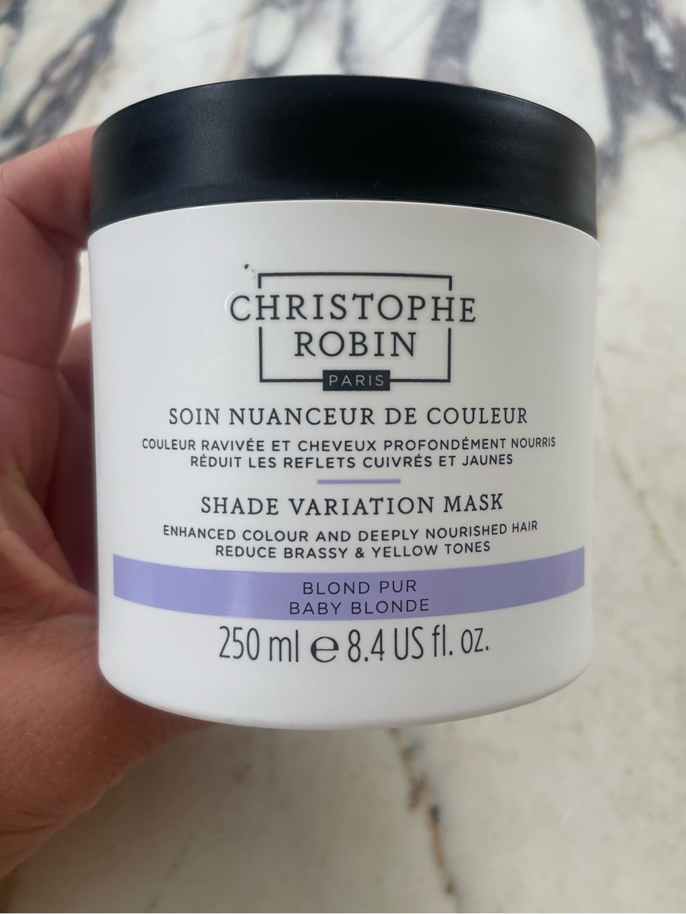 Christophe Robin Shade Variation Mask - Baby Blonde